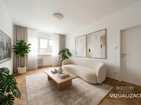 Prodej bytu 2+1, Praha - Vršovice, Murmanská, 59 m2