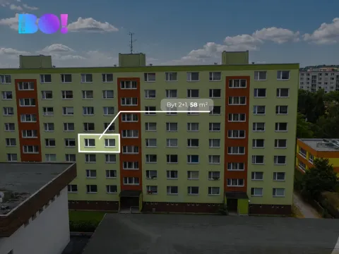 Prodej bytu 2+1, Olomouc, Nedvědova, 58 m2