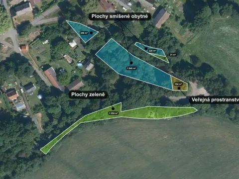 Prodej pozemku pro bydlení, Planá - Kříženec, 4165 m2