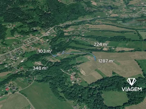Prodej podílu zahrady, Bystřice, 345 m2