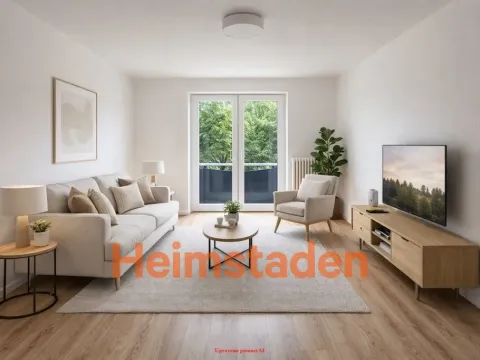 Pronájem bytu 2+1, Karviná - Nové Město, Sapíkova, 47 m2