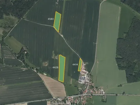Prodej louky, Křenovice, 42413 m2