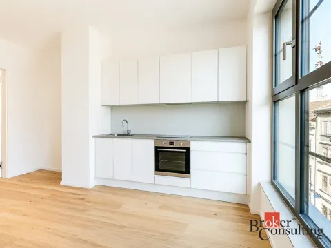 Pronájem bytu 1+kk, Brno - Zábrdovice, Bratislavská, 24 m2