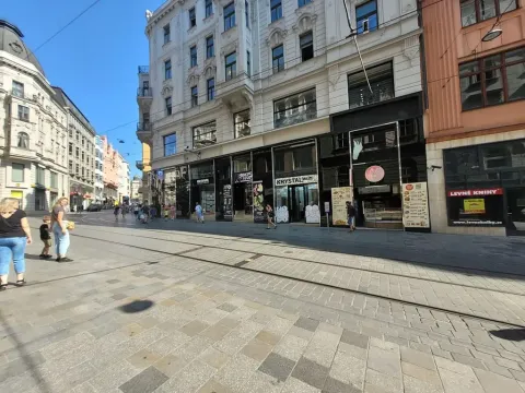 Pronájem obchodního prostoru, Brno, Masarykova, 65 m2
