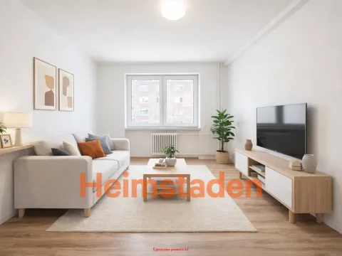 Pronájem bytu 2+1, Ostrava - Mariánské Hory, Zelená, 55 m2