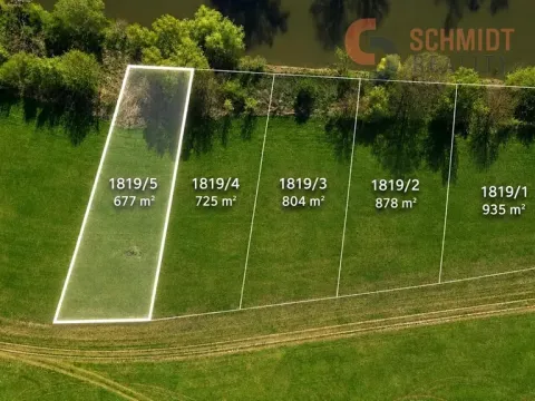 Prodej pozemku, Bulhary, 677 m2