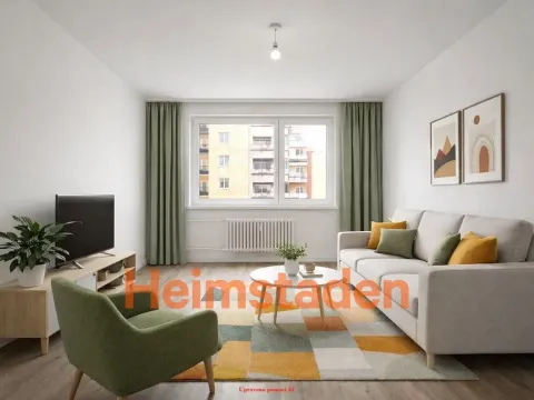Pronájem bytu 2+1, Orlová - Lutyně, Masarykova třída, 58 m2