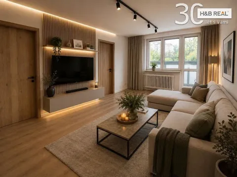 Prodej bytu 3+1, Vsetín, Tichá, 60 m2