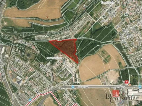 Prodej pozemku, Chomutov, 24584 m2