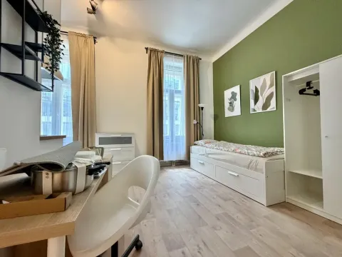 Pronájem bytu 1+kk, Praha - Nové Město, Kateřinská, 35 m2