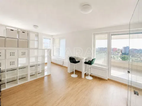 Pronájem bytu 1+kk, Praha - Hlubočepy, náměstí Olgy Scheinpflugové, 43 m2