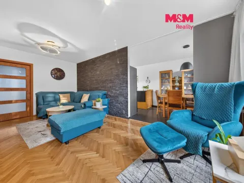 Prodej bytu 4+1, Praha - Podolí, Pujmanové, 78 m2