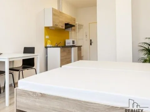 Pronájem bytu 1+kk, Brno, Hybešova, 22 m2