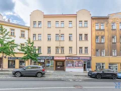 Pronájem bytu 1+1, Praha - Žižkov, Husitská, 34 m2