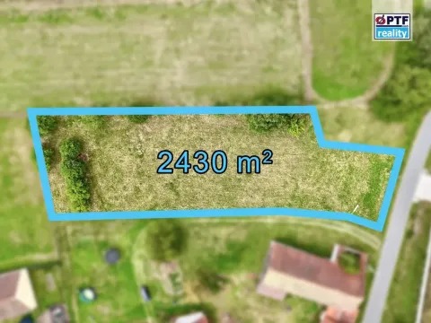 Prodej pozemku pro bydlení, Horšice - Újezd, 2430 m2