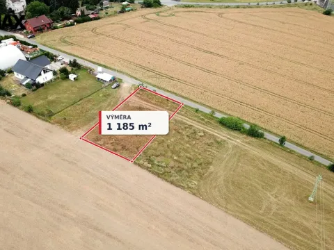 Prodej pozemku pro bydlení, Kyšice, 1185 m2