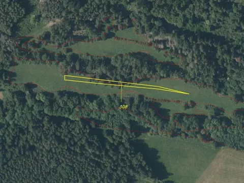 Prodej pole, Bezvěrov - Žernovník, 1114 m2