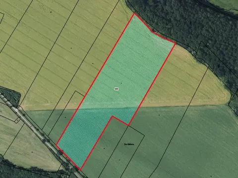 Prodej podílu pole, Katusice, 5810 m2