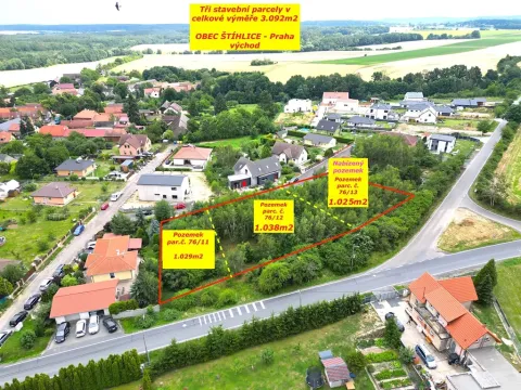 Prodej pozemku pro bydlení, Štíhlice, 1025 m2