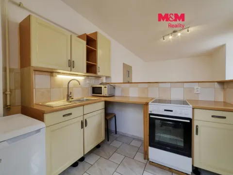 Pronájem bytu 1+kk, Cheb, Růžová, 27 m2