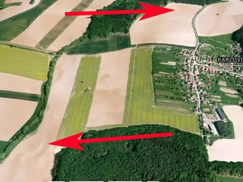 Prodej pole, Karlovice, 13069 m2