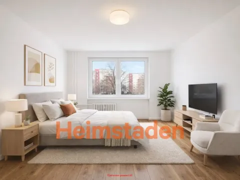 Pronájem bytu 1+1, Ostrava - Mariánské Hory, Zelená, 36 m2