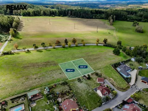 Prodej pozemku pro bydlení, Milín, 856 m2