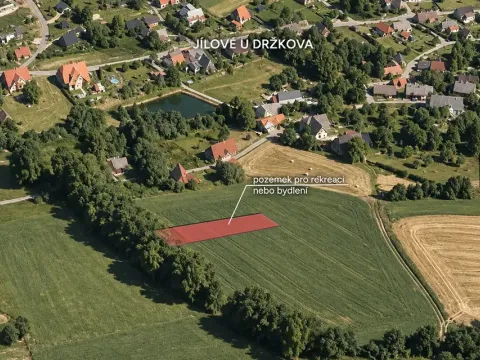 Prodej pozemku pro bydlení, Jílové u Držkova, 513 m2