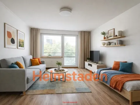 Pronájem bytu 1+1, Orlová - Lutyně, Okružní, 48 m2