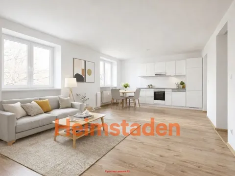 Pronájem bytu 2+kk, Ostrava - Poruba, náměstí Boženy Němcové, 60 m2