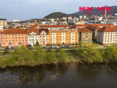 Pronájem bytu 2+kk, Ústí nad Labem - Střekov, Střekovské nábřeží, 44 m2