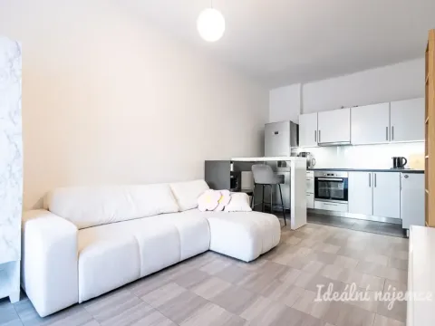 Pronájem bytu 2+kk, Praha - Vršovice, Oblouková, 40 m2
