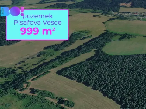 Prodej pozemku, Lesná - Písařova Vesce, 999 m2