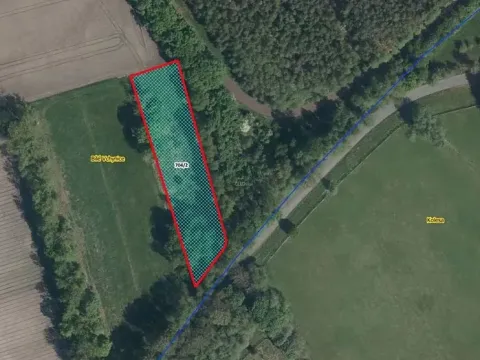 Prodej podílu louky, Kladruby nad Labem, 1650 m2