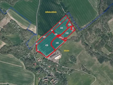 Prodej pole, Úštěk, 74838 m2