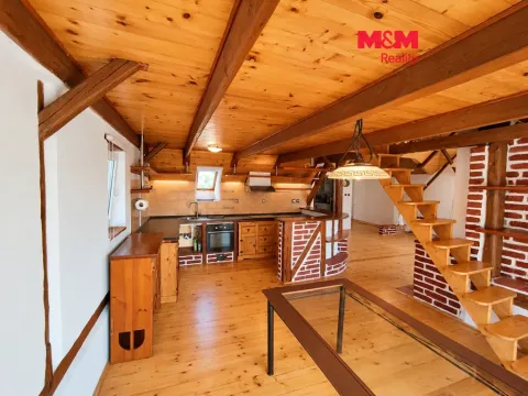 Pronájem bytu 3+kk, Telč - Telč-Staré Město, Hradecká, 110 m2