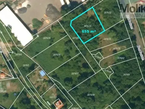 Prodej pozemku pro bydlení, Krupka, Prokopská, 655 m2