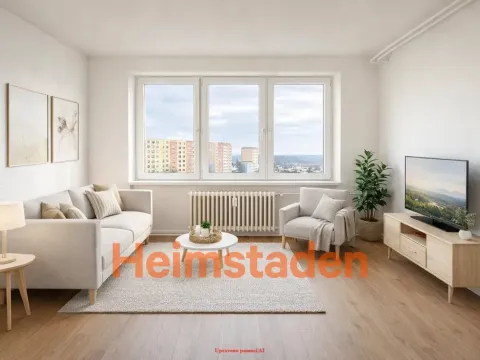 Pronájem bytu 1+1, Ostrava - Výškovice, Srbská, 40 m2