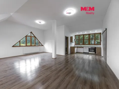 Pronájem bytu 3+kk, Chlumec, Ústecká, 72 m2