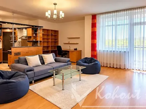 Pronájem bytu 2+kk, Praha - Hlubočepy, Trnkovo náměstí, 85 m2