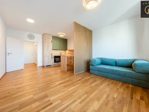 Pronájem bytu 1+kk, Kladno, Lesík, 33 m2