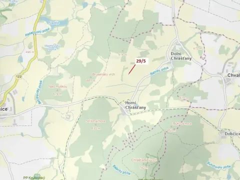 Dražba pole, Lhenice, 190 m2