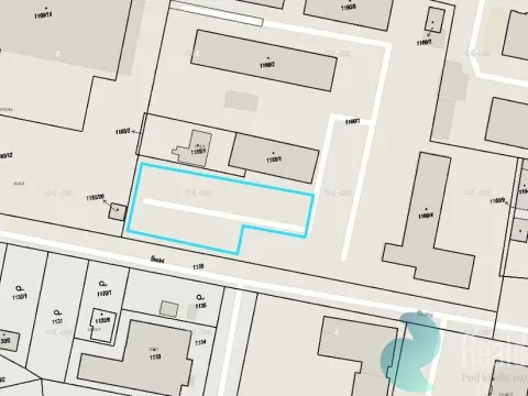 Pronájem pozemku, České Budějovice, Školní, 1800 m2