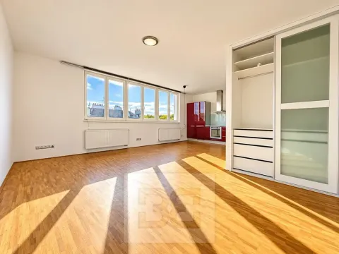 Pronájem bytu 1+kk, Praha - Nové Město, Na výtoni, 41 m2