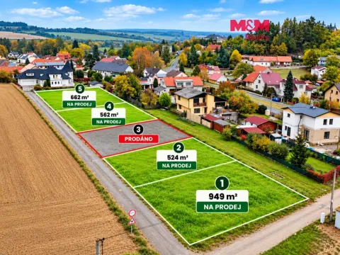 Prodej pozemku pro bydlení, Třemošná - Záluží, 524 m2